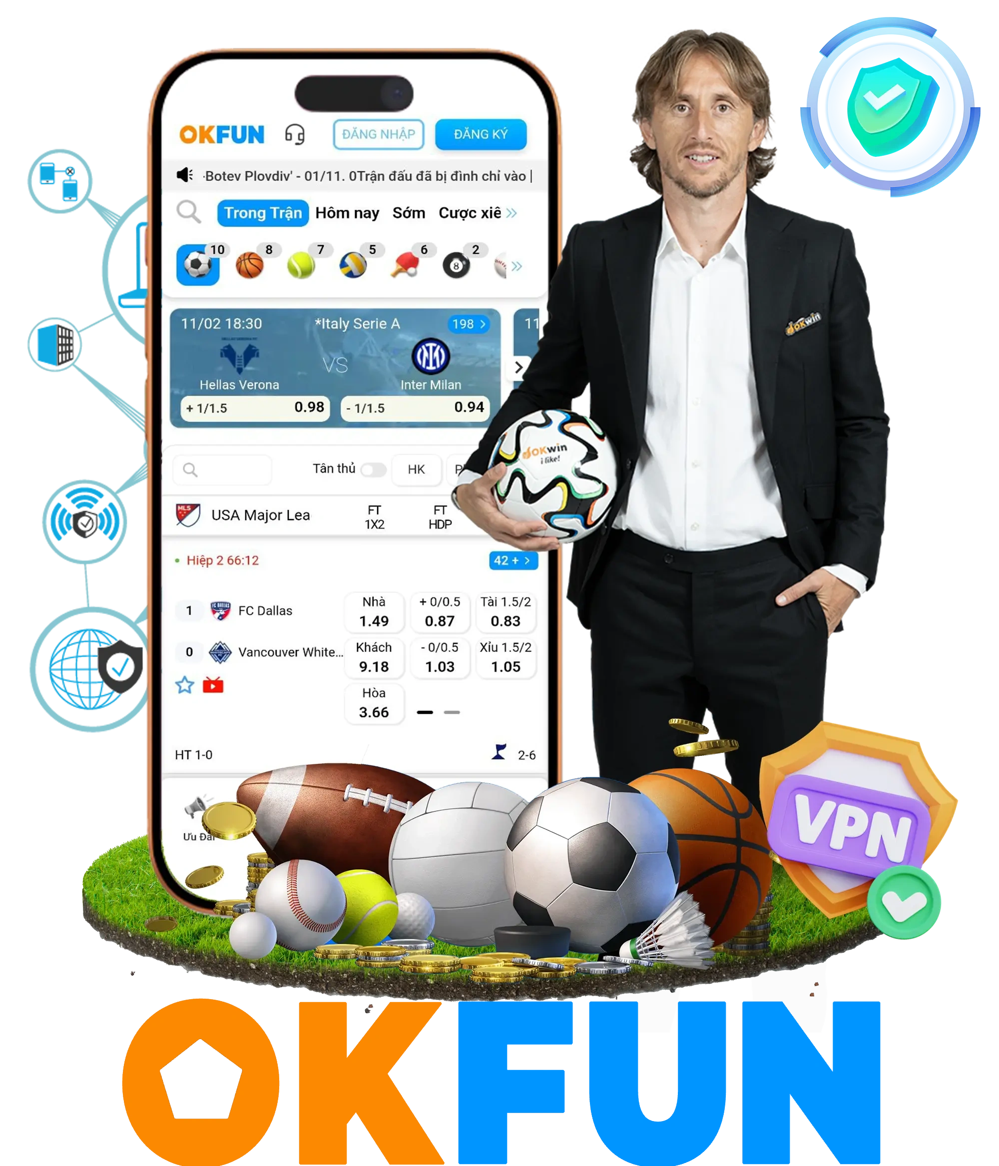 Hình ảnh ứng dụng di động OKFun